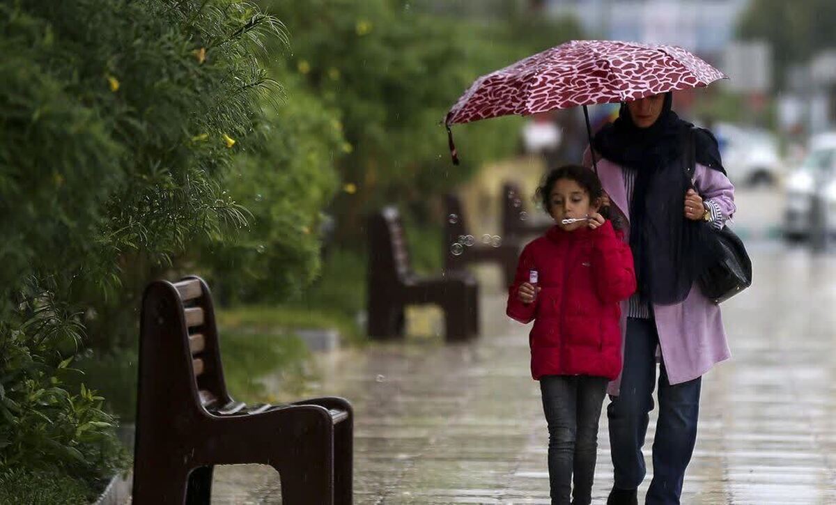 خبر هواشناسی از بارش باران در این استان‌ها