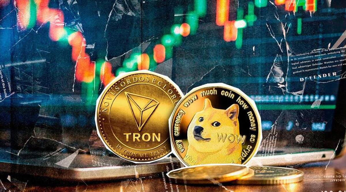 دوج‌کوین ترون را از سر راه برداشت / صعود DOGE به جمع ۸ رمزارز برتر بازار!