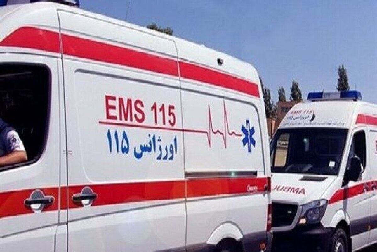۱۱ مصدوم در واژگونی مینی‌بوس کارگران معدن بردسکن - سبزوار