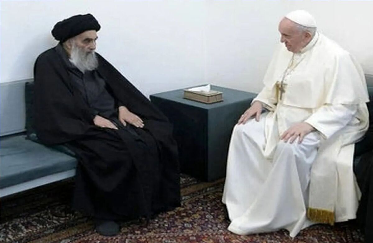 دفتر آیت‌الله سیستانی درگذشت پاپ فرانسیس را تسلیت گفت