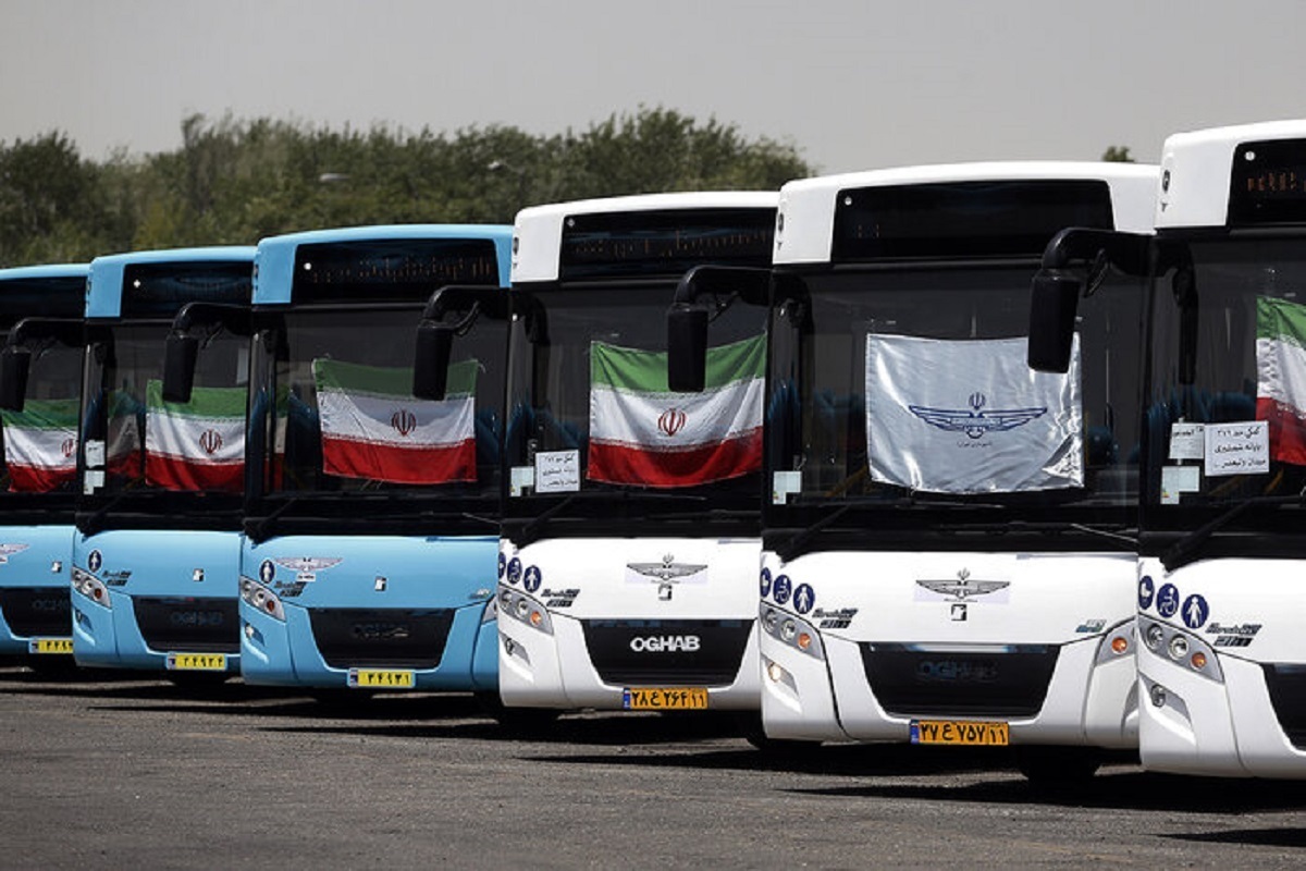 اتوبوس‌های جدید وارد ناوگان حمل‌ونقل عمومی تهران می‌شود
