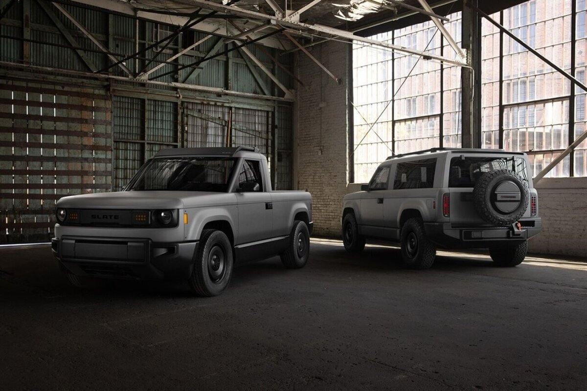 رونمایی از رSlate Truck وانت برقی ارزان‌قیمت