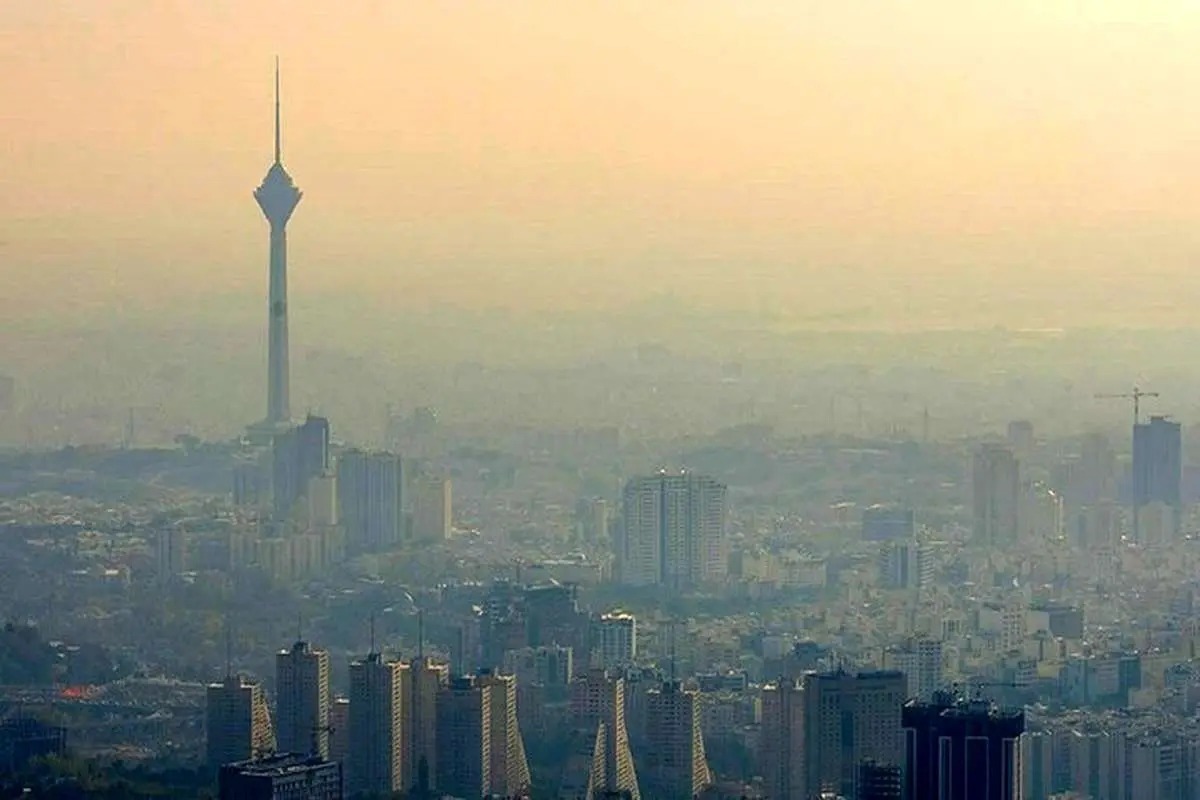 کیفیت هوای تهران رو به ناسالمی