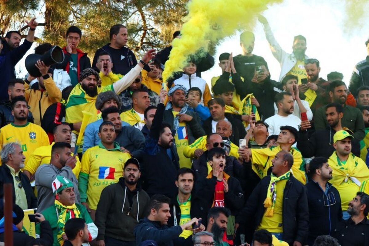 هجوم برزیلی‌ها به ورزشگاه آزادی!