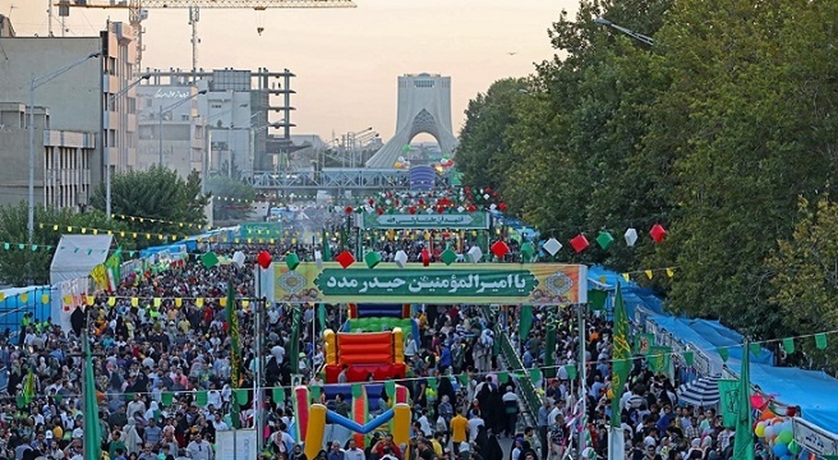 جمهوری اسلامی: مهمانی۱۰کیلومتری غدیر و بنیادهایی که روی فقر سرپوش می‌گذارند!